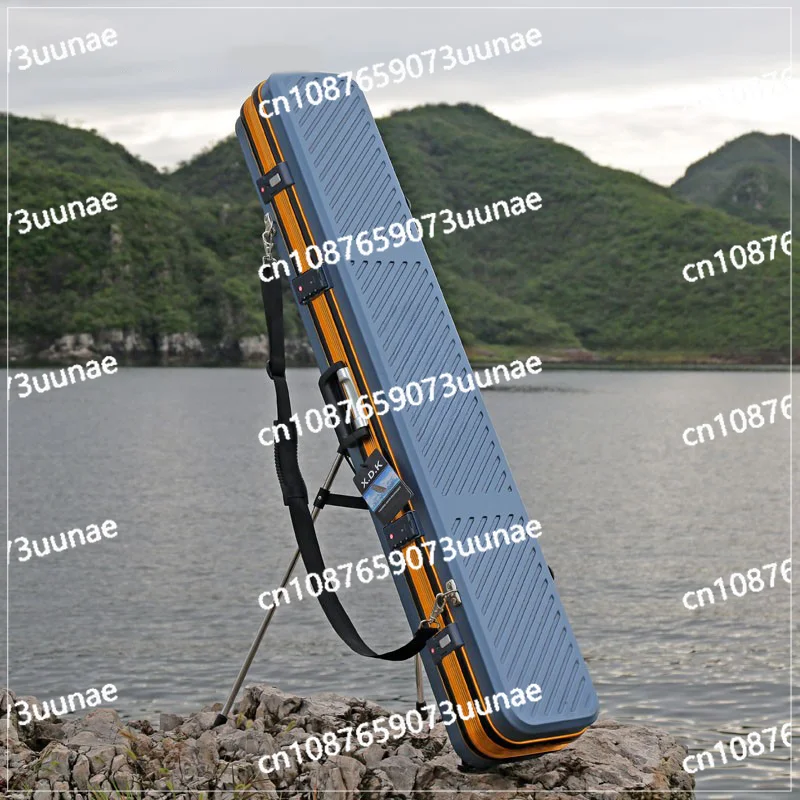 

Hard Shell Fishing Rod Bag, 1.3-meter Odorless Aluminum Alloy Frame Fishing Gear Bag