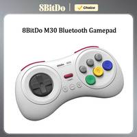 8BitDo M30 Bluetooth Gamepad Game Controller for Sega Genesis Mega Drive Style for Nintend Switch Steam Android Windows