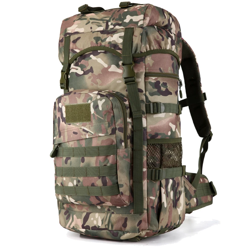 Imagem -04 - Grande Capacidade Outdoor Sports Bolsa Militar Tactical Backpack Caminhadas Camping Impermeável Wear-resisting Bolsa 50l