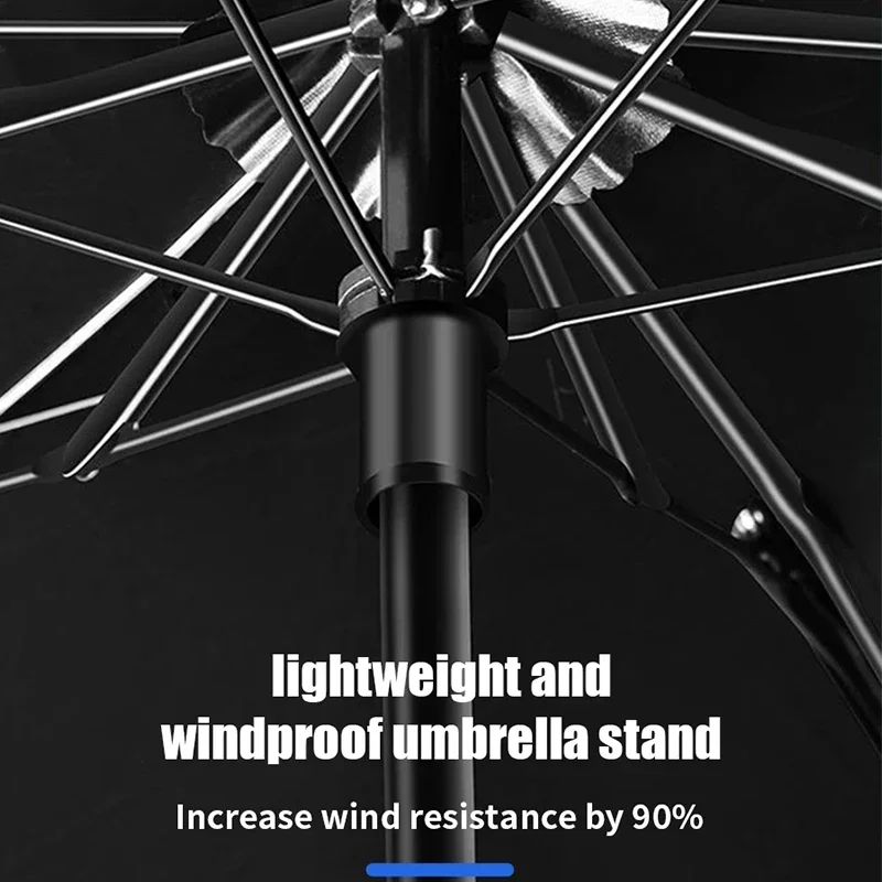 Capsule Umbrella Portable Mini Sunshade Sunscreen Rain Umbrella Black Rubber Alloy Handle Foldable Sun Rain Dual Use