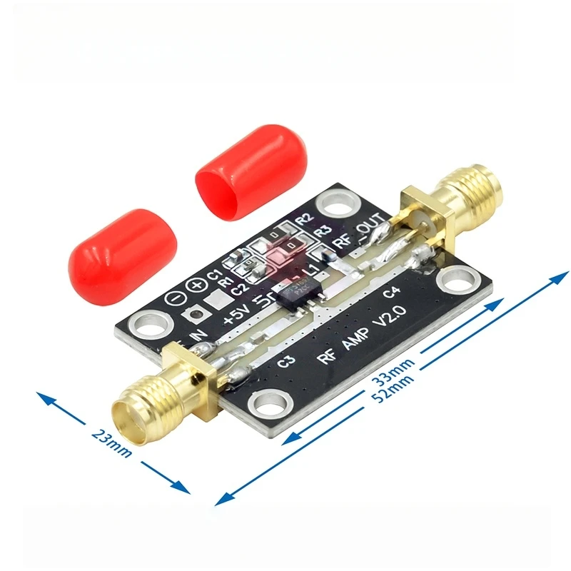 Extrem niedrige Rauschzahl (NF) von 0,6 dB, hohe Linearität, Breitbandverstärkung von 0,05–4 GHz, Eingang des Low-Noise-Verstärkers (LNA) bis – Detail 2
