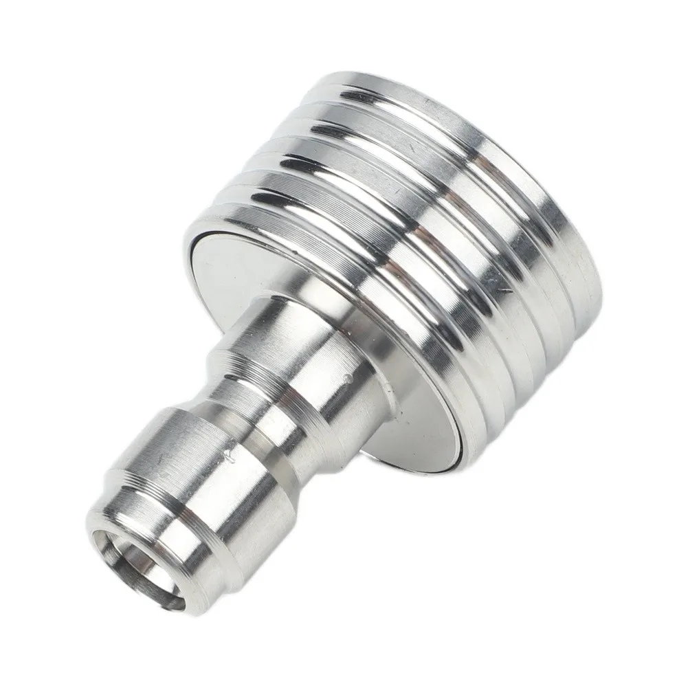 Car and Patio Cleaning Pressure Washer Nozzle with 1/4 Inch Quick Connect and 0 3mm 0 4mm 0 5mm Spray for blades Stainless Steel