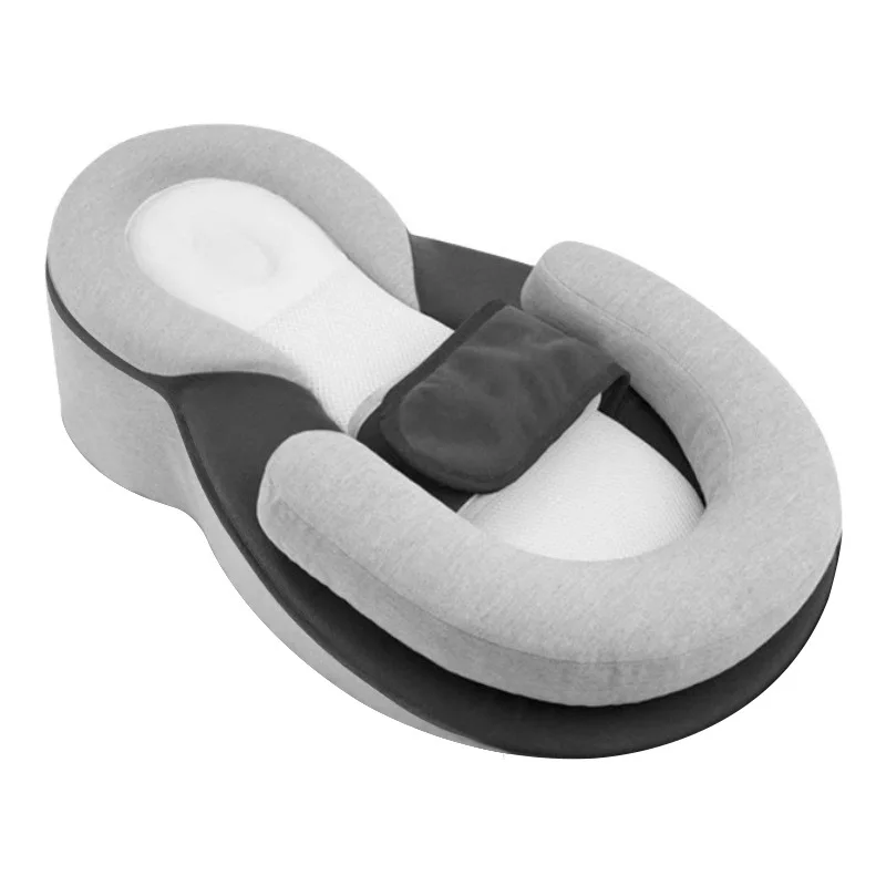 وسادة إسفين للأطفال، وسادة قابلة للتعديل مضادة للبصق لحديثي الولادة، تصميم مريح، غطاء محمول قابل للإزالة، سهل التنظيف