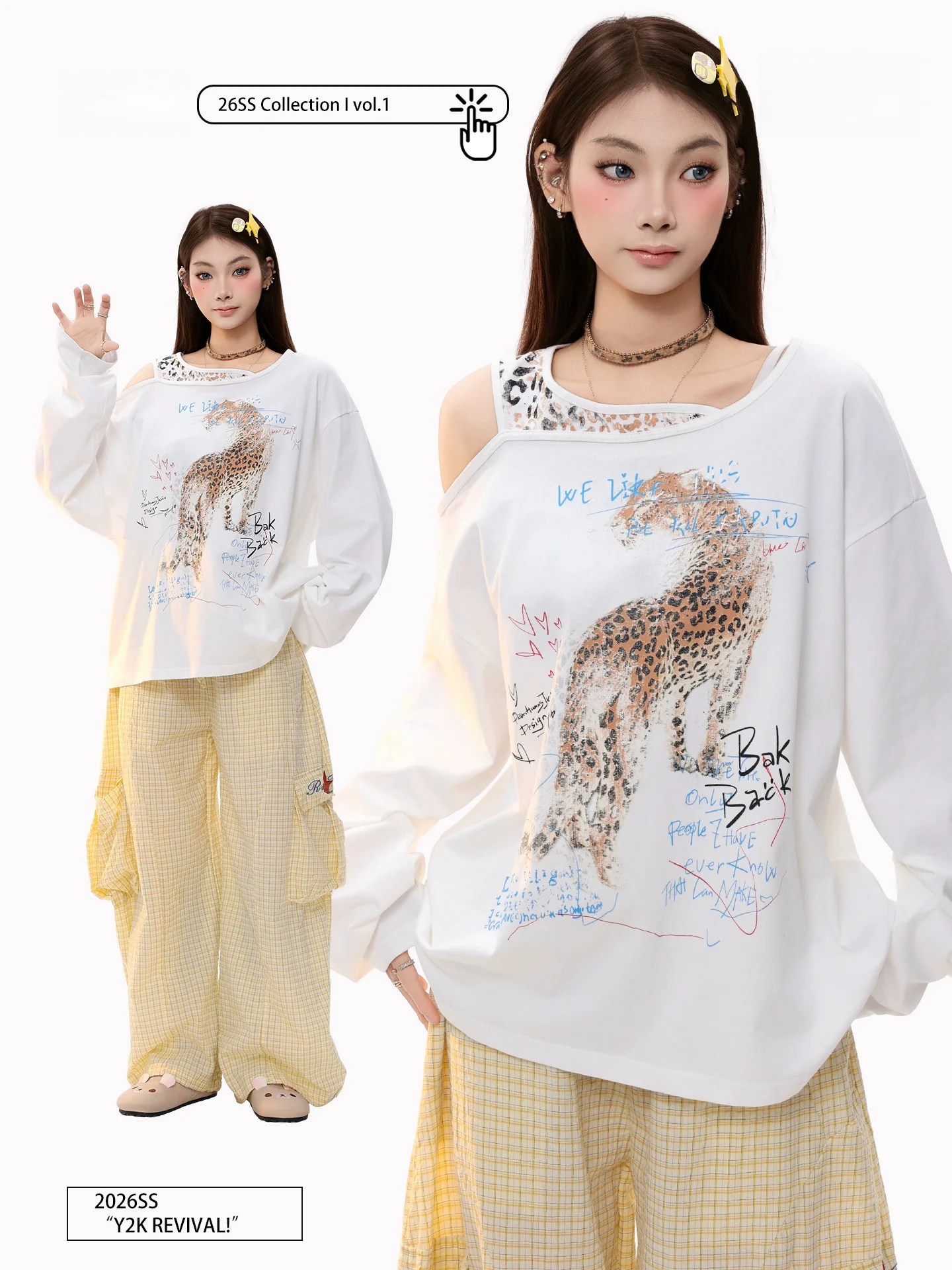 

Женская повседневная свободная хлопковая футболка PBB fiti с леопардовым принтом, длинным рукавом и эффектом полупрозрачности, для кондиционированных помещений