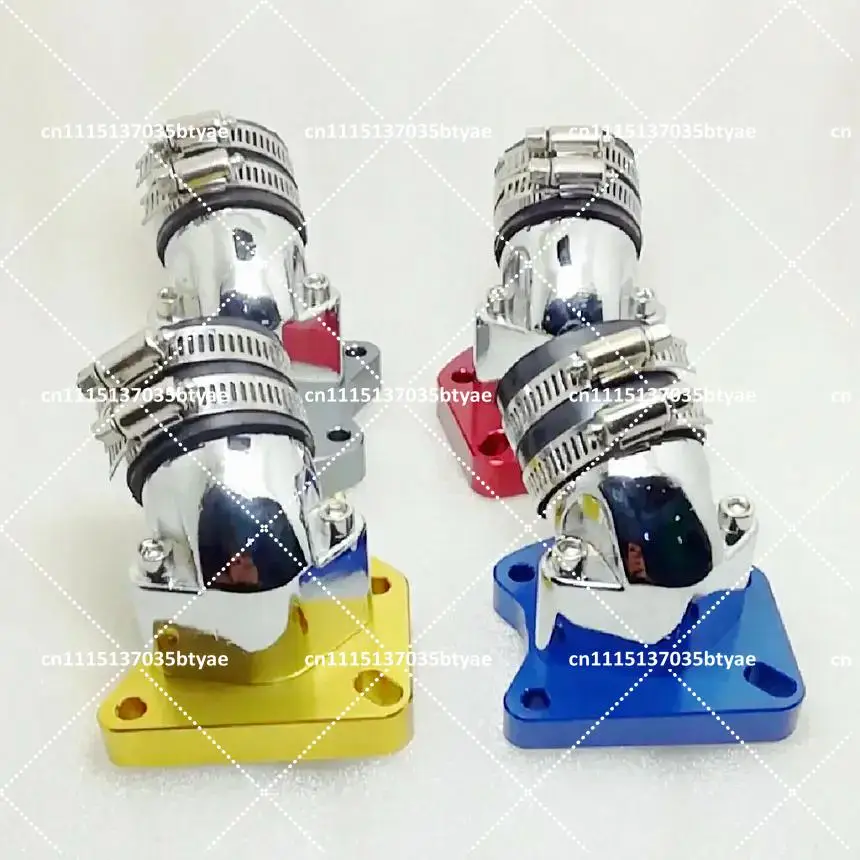 Aluminum Carburetor Manifold Adapter Interface for Scooter Modification
