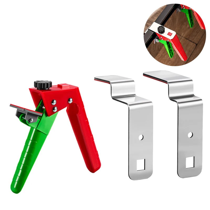 

Woodworking Drawer Front Panel Face Clamp Fixing Clip With Adjustable Widths For Various Cabinet Size, Safe And Easy Use