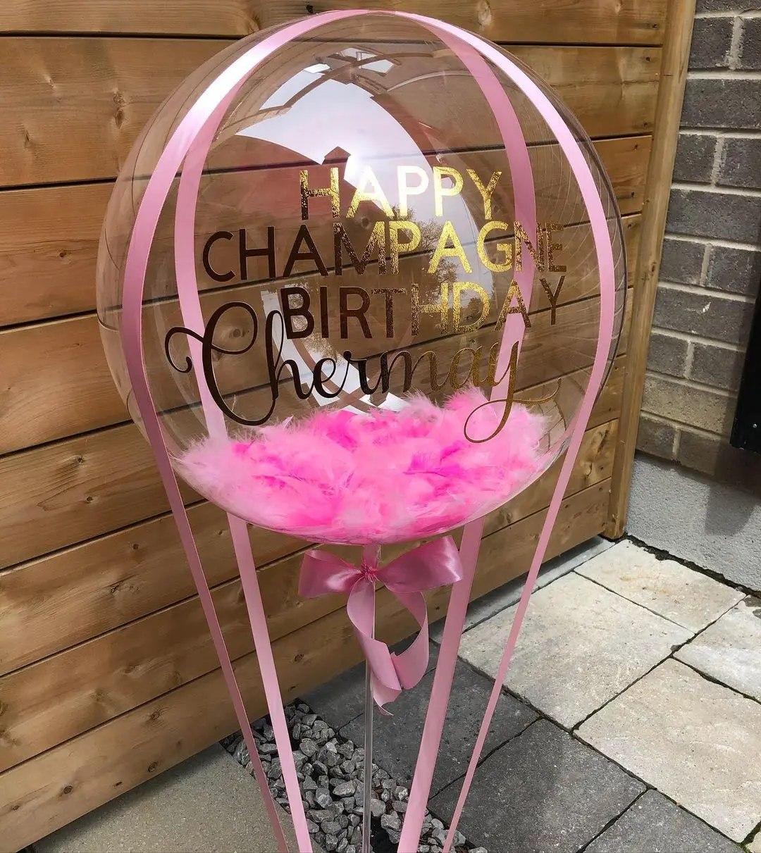Transparente Bobo-Ballons, bunt, mit Federn gefüllt, Ballonzubehör, Dekor, Hochzeit, Valentinstag, DIY, Basteln, Füllen von Feathe-Ballon – Detail 8