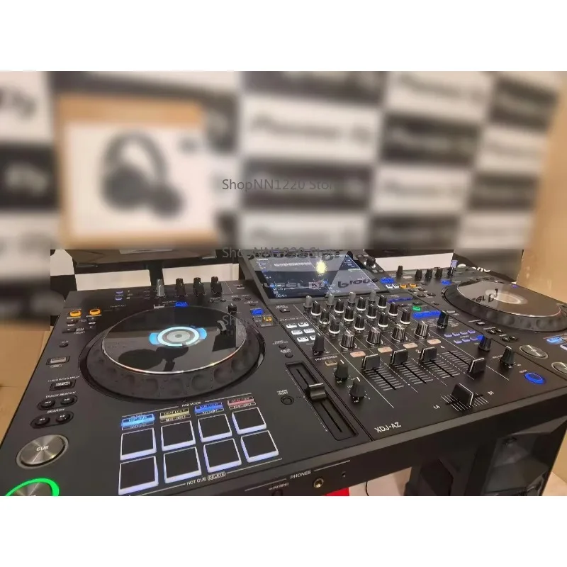 Professional 4-Channel Standalone DJ System - Pio's DJ Controller & Mixer All-in-One Station