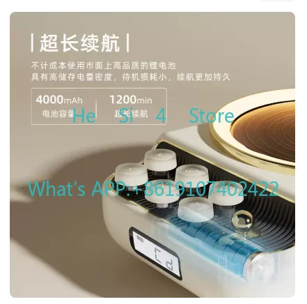 Desktop Bluetooth Portable Walkman Album CD Player Stereo Retro Two-Way Bluetooth Audio