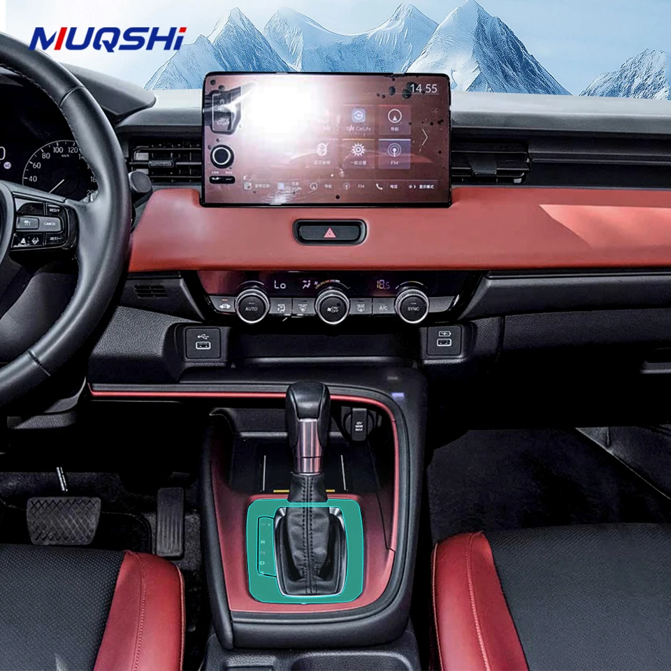 

Car Interior Paint protection Film For Honda XR-V 2023-2025 Pre Cutting Anti-Scratch Sticker 2024 Gear Panel Decoration Matte