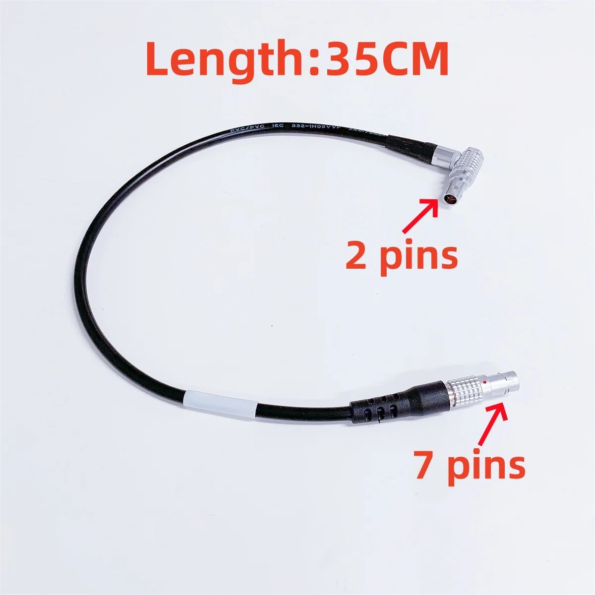 

Power Cable for connect CHCNAV GNSS GPS to BL5000 BL10000 BL20000 External Battery Pole