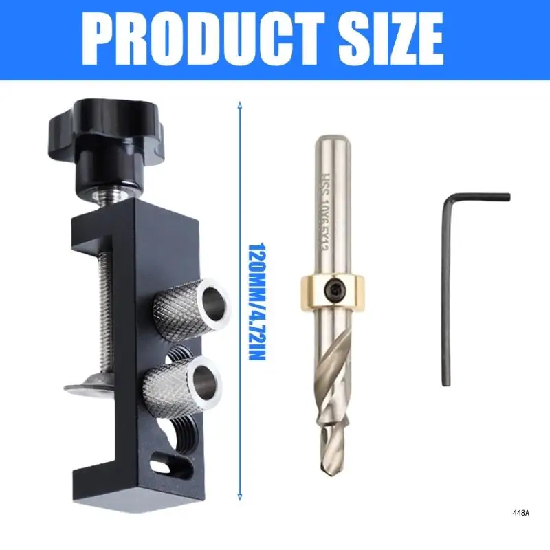 aluminiowe do profili wiertarskich Generic Jig Guide Pozycjonowanie wiercenia