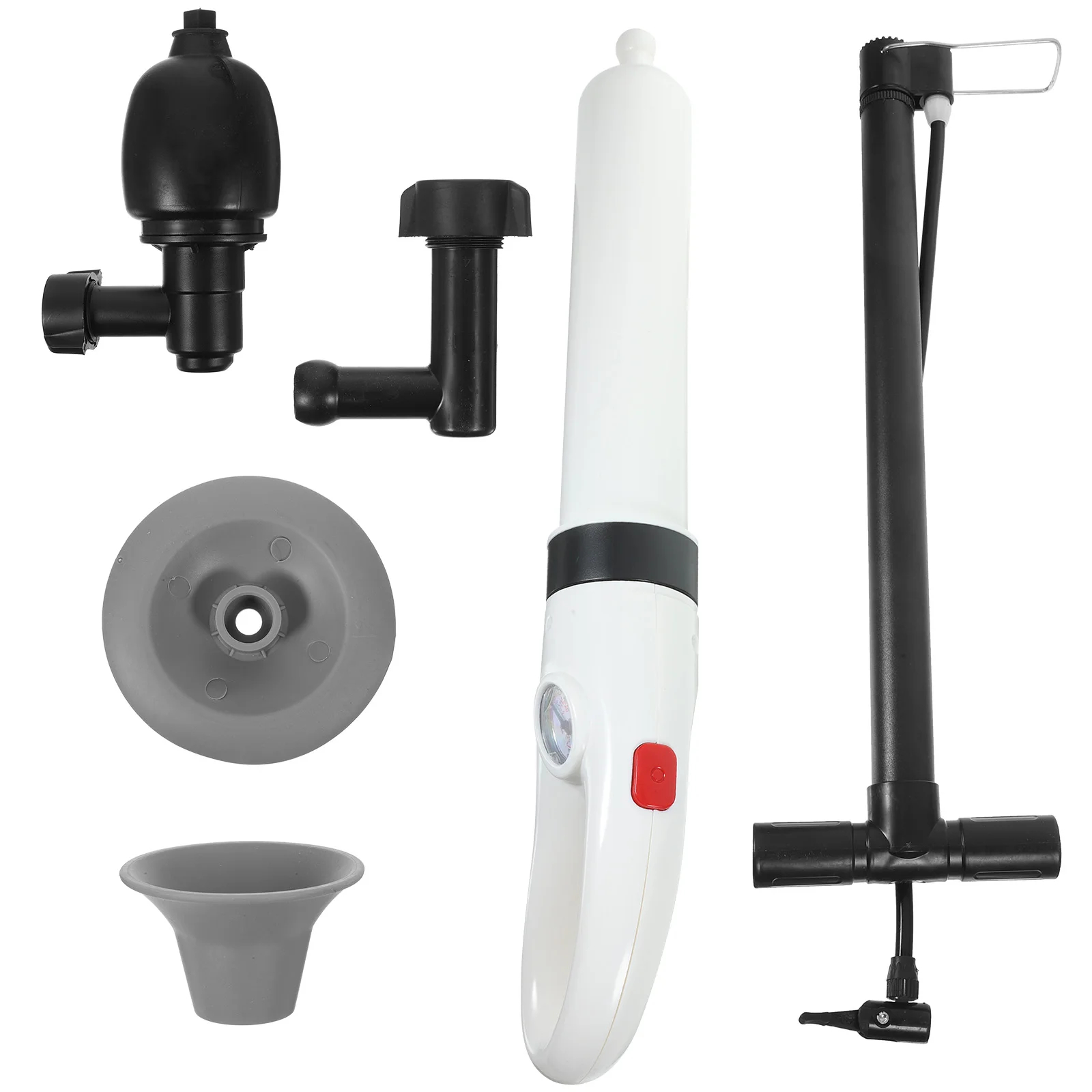 

Manual Generation Toilet Unclogger Drain Cleaner for Bath Kitchen Sink Blockage Solver ABS Long H om Color