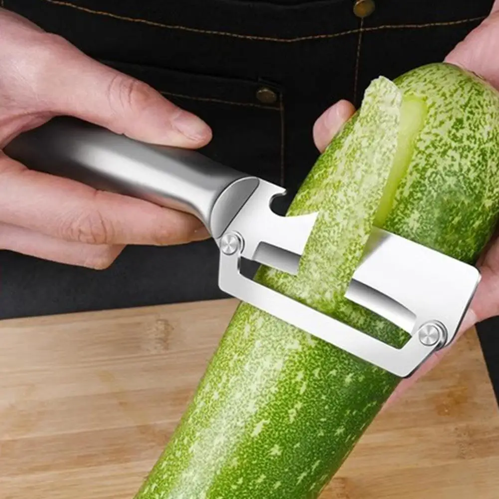 Commercial Thickened Stainless Steel Sugarcane Peeler Kitchen Specific Peeler for Pumpkin And Lettuce