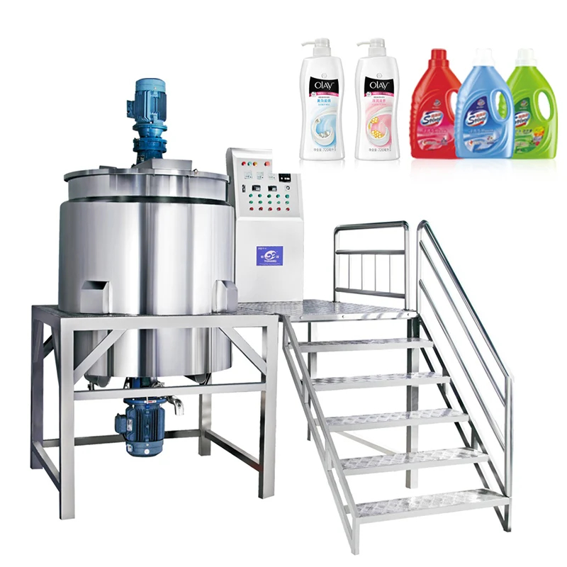 Liquid Soap making machine shower gel mixer equipment hand wash with heating