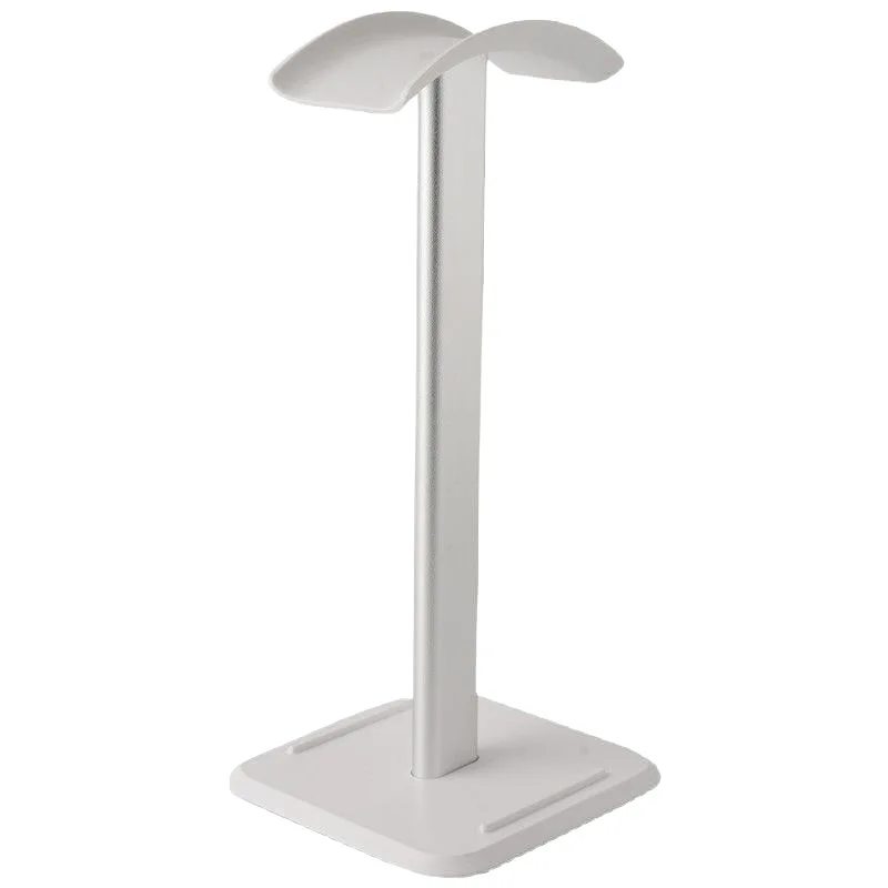 حامل وشماعة رأس من سبائك الألومنيوم مثبتة على الرأس، عالمية لمقاهي الإنترنت وألعاب الكمبيوتر وسماعات الرأس وموزع سطح المكتب