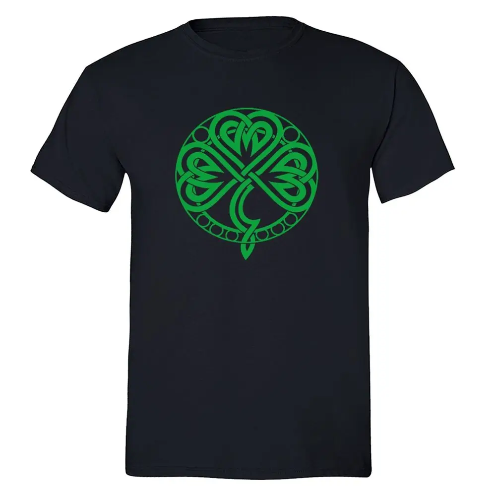 Men's St. Patrick's Day  Knot Clover Shamrock Irish Unisex T-Shirt Unisex T-shirts For Men Women