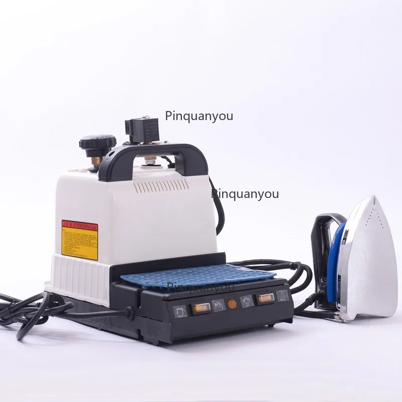 220V High Power Electric Steam Iron Pressure Hanging Type Ironing Machine Industrial Boiler Pressurized Hanging Iron for Fabric