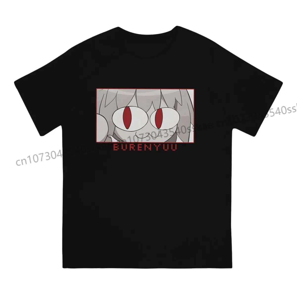 Red Eyes Neco Arc Cat Men T Shirt Cotton Grunge Crewneck Tee Shirt Harajuku Clothing