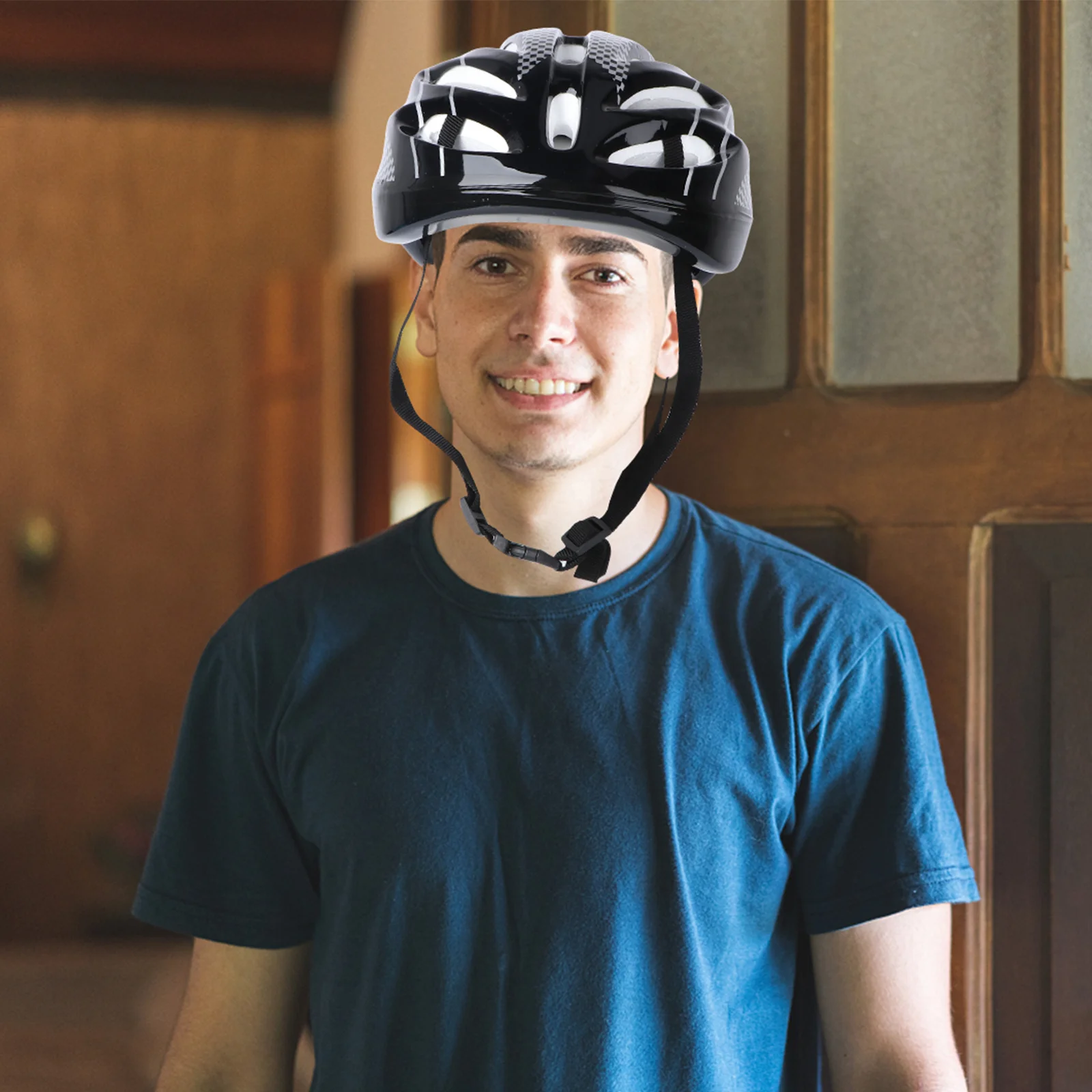 

1Pcs Outdoor Premium Material Ergonomic Design Breathable Bike Riding Safety Head Protector Bike Riding