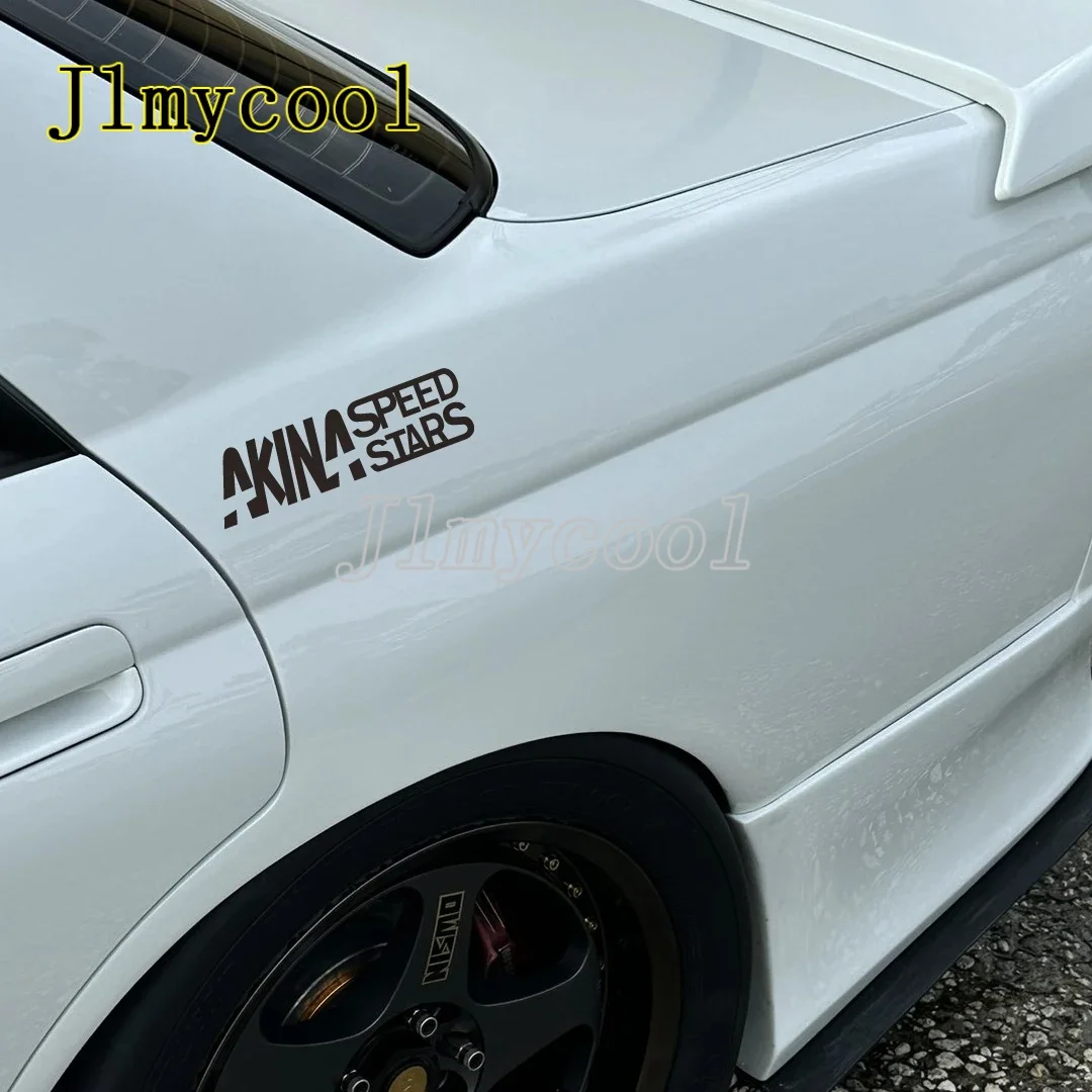 Akina Speed Stars Initial D Racing Team Replica Vinyl Sticker Decal JDM Drifting Car Accessories