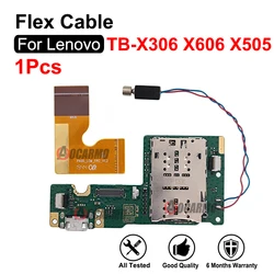 USB Charger Charging Port Dock Board For Lenovo M10 HD 2nd TB-X306X TB-X505 X606F TB-X606 M10 Plus LCD Flex Connector MainBoard