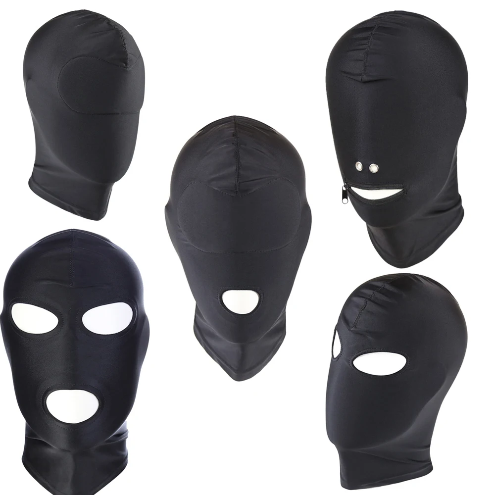 Maschera Sexy per il Viso da Donna, Balaclava con 1/2/3 Fori, Cappuccio Unisex, Copricapo per Halloween, Cosplay, Feste, Cappello da Uomo, Gioco Tattico Militare