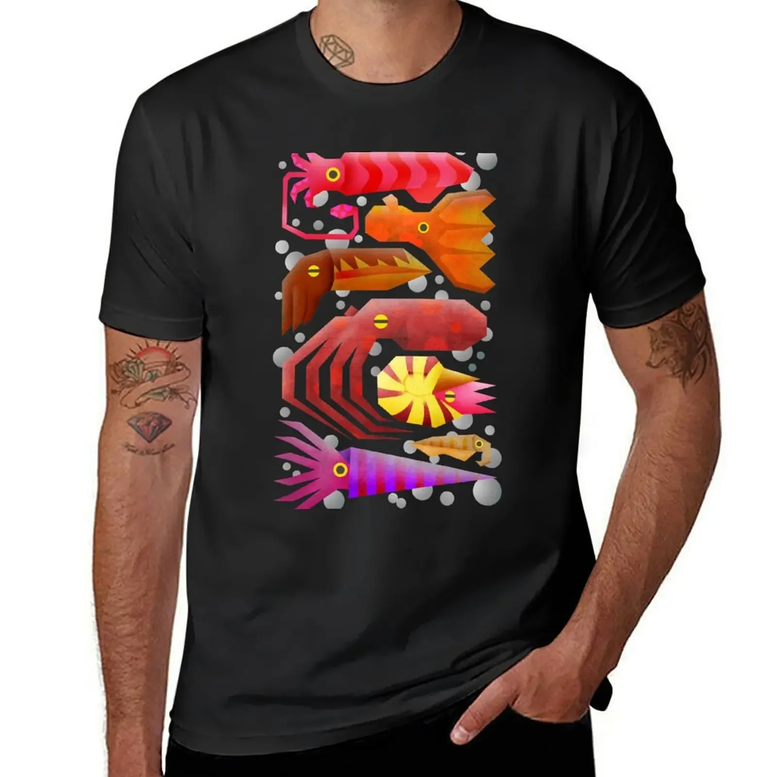 

Cephalopods T-Shirt blanks graphic t shirts graphic tee shirt Aesthetic clothing big and tall t shirts for men