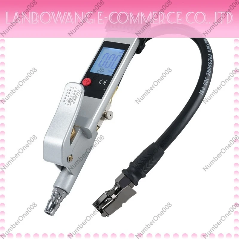 Factory Direct Digital Tire Pressure Gauge Inflation Meter Car Tire Pressure Gun High Precision Barometer Automotive Tool
