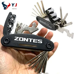 Motorcycle Multi Repair Screwdriver Tool Set For Zontes Shengshi 310R 310X 310V ZT125 T310 350E 350D 350M 350R 350X GK350 ZT250