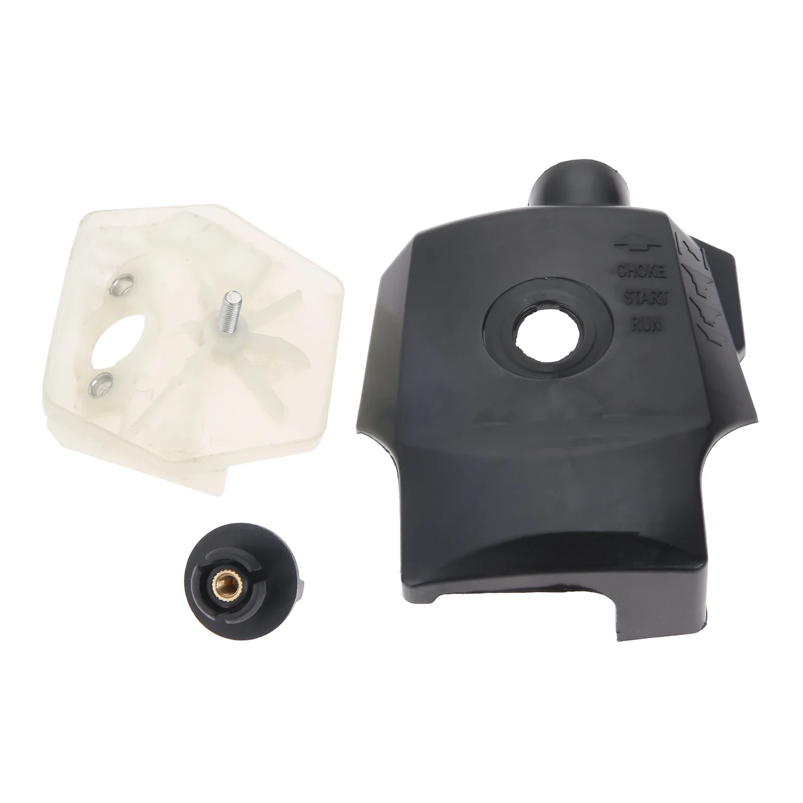 Kit de cubierta de filtro de aire de plástico para motosierras chinas, accesorios de jardín en blanco y negro, 2500, 25cc, Timberpro, Lawnflite