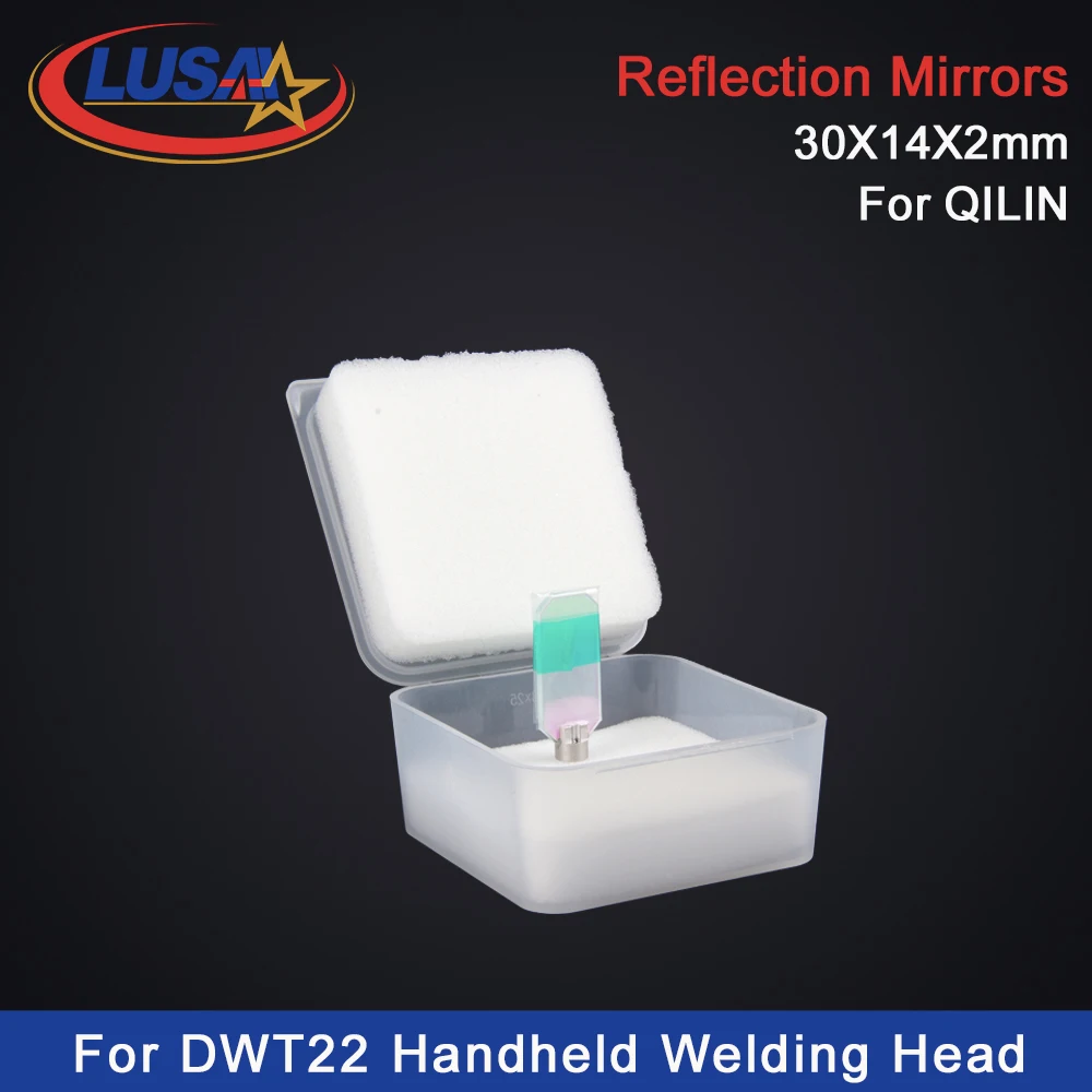 LUSAI QILIN Laser Reflection Mirrors Reflective Lens 30x14x2mm For QILIN Laser DWT22 Handheld Welding Head Agents wanted