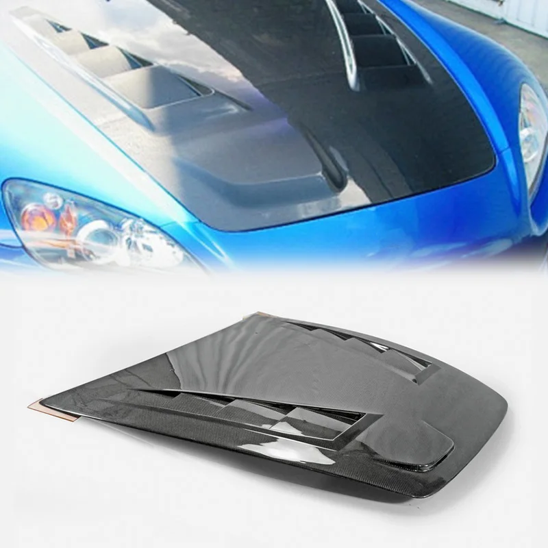 

Капот CF & FRP для Honda S2000 из углеродного/стекловолокна Js, спортивный комплект капота, тюнинговая накладка для S2000 sport