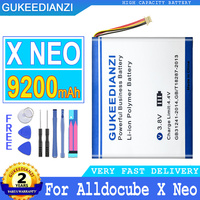 9200mAh GUKEEDIANZI Battery For Alldocube Cube X Neo Tablet PC Replacement Accumulator 7-Wire Plug Big Power Bateria