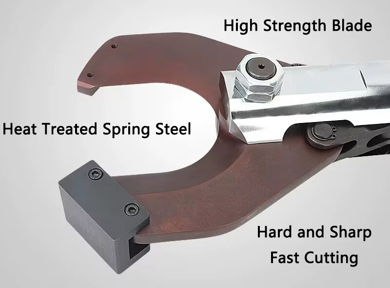 Cortador de cabo elétrico EZ-85C tesoura de cabo portátil recarregável tesoura de cabo hidráulico corte rápido e eficiente 85mm