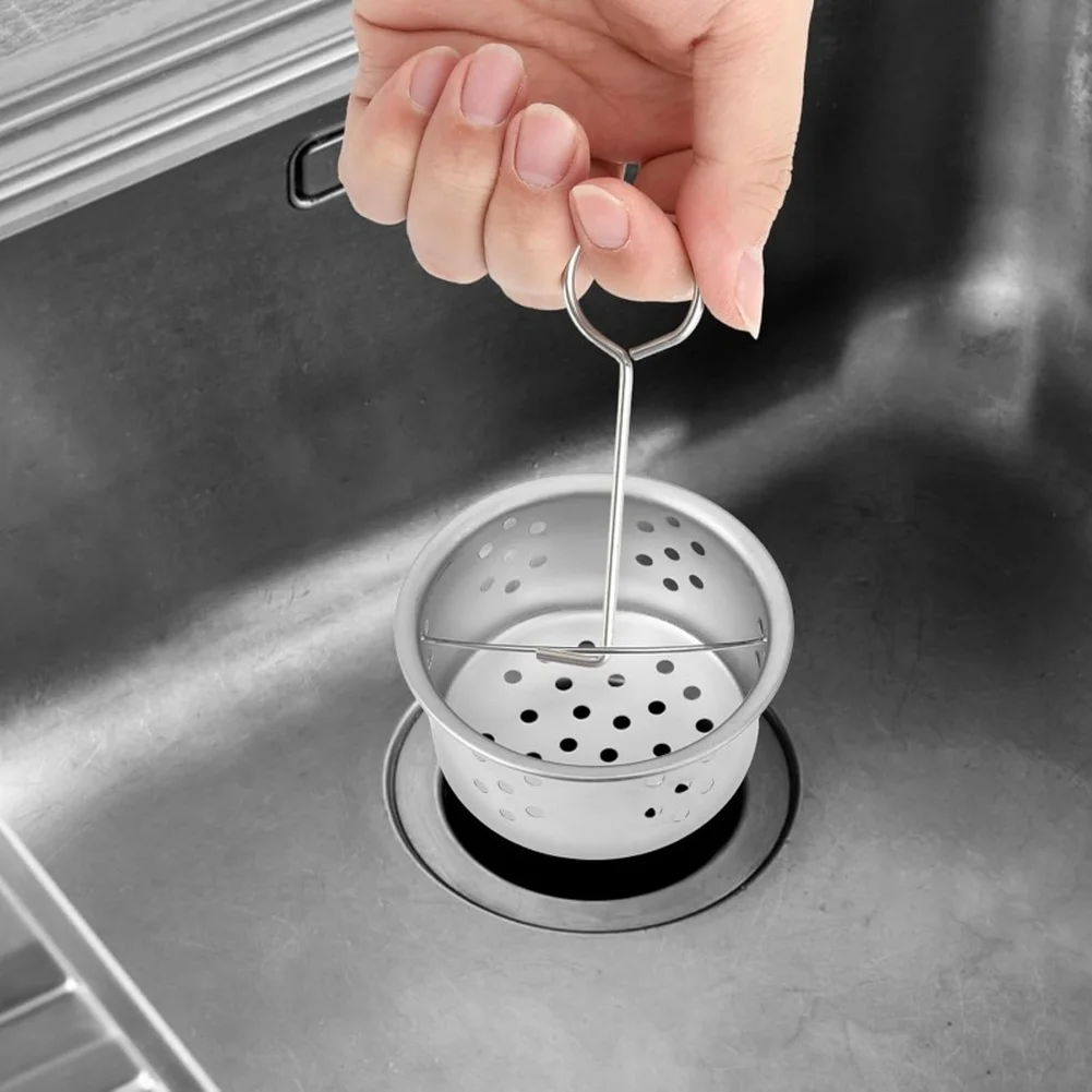 Drain Lift Hook Floor Drain Hook For Kitchen For Bathroom Compact Design Lightweight Easy Storage for versatile Use
