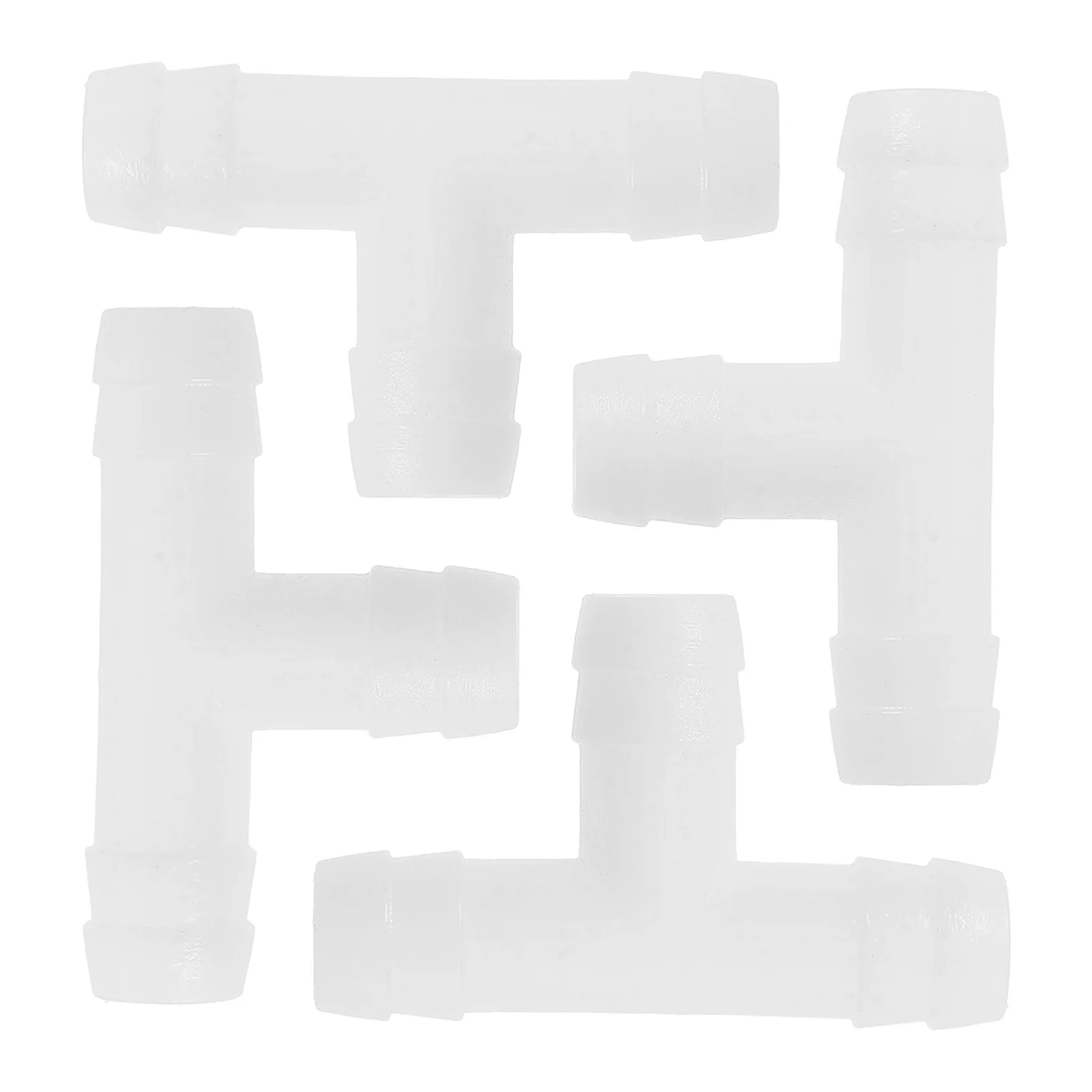 ข้อต่อท่อระบายน้ำ 4 ชิ้น แบบสามทาง สำหรับเครื่องปรับอากาศ ช่วยระบายน้ำที่เกิดจากการทำงานของเครื่องปรับอากาศ อะแดปเตอร์สำหรับเครื่องปรับอากาศแบบติดหน้าต่าง