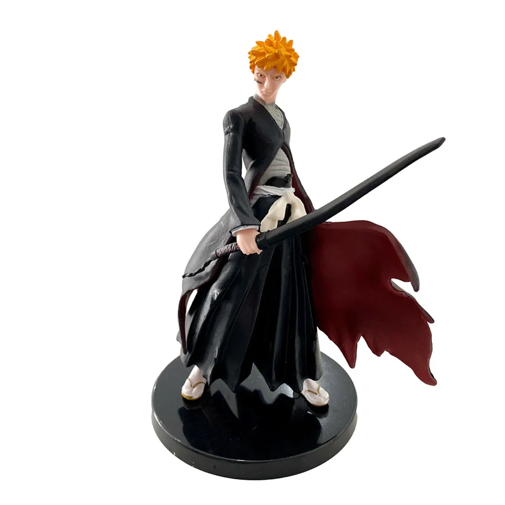 1 Pc Anime BLEACH Action Figures Kurosaki Ichigo Kuchiki Byakuya Inoue  Orihime Urahara Kisuke PVC Model Collection Gift Toy