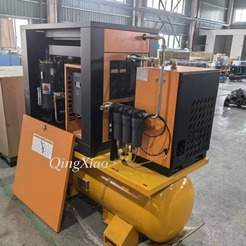 Industrial Air Compressor Reliable Running Performance In Factory Workshop Mechanical Processing Construction Project Air Supply