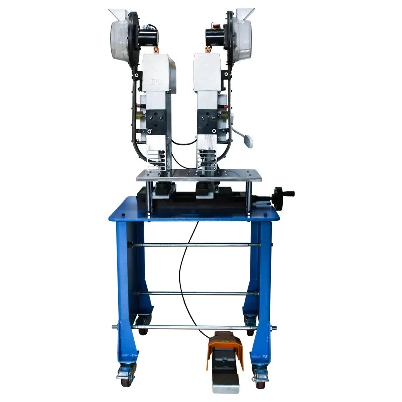 Packaging bag automatic double hole punching machine