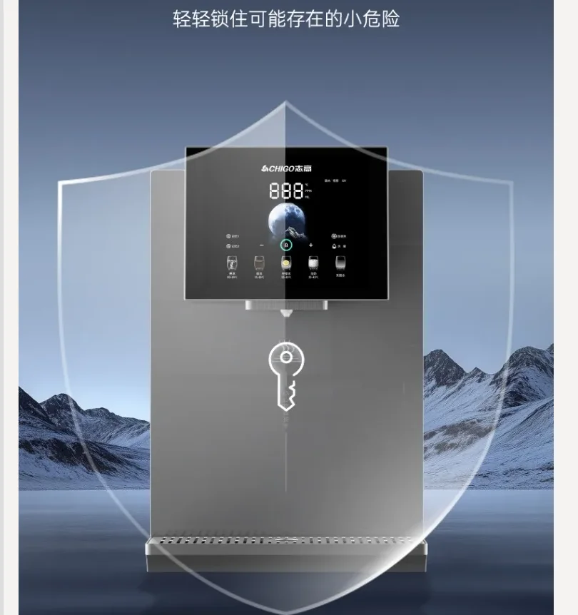 220 فولت Chigo موزع مياه مثبت على الحائط بدون خزان مص ذاتي فوري آلة الشرب البارد الساخن للمنزل BDA #5