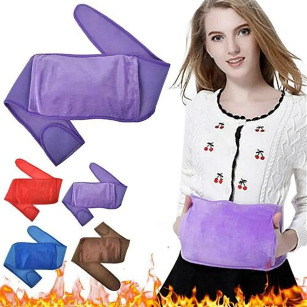 Hot Water Bottle Warm Uterine Waist Belt Hot Water Belt Bag with Warm Pouch Waist Cover Belt Warmer for Hand Shoulder Knee