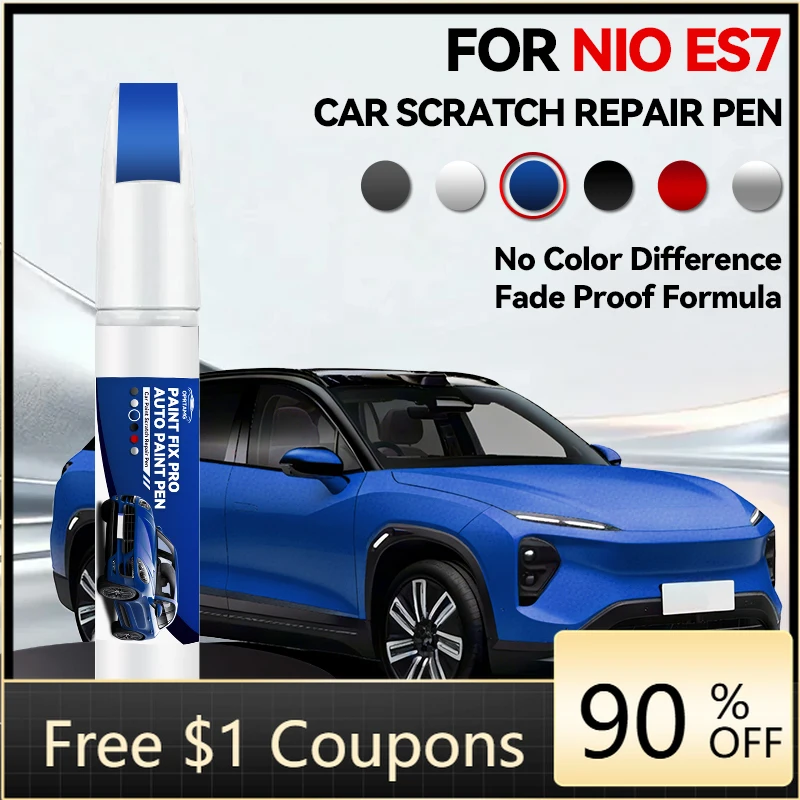 

Ручка-корректор для ремонта автомобильной краски для NIO ES7 2022-2024: аксессуары для устранения царапин, цвета: синий, зеленый, облачно-белый, черный, красный, золотой, серый