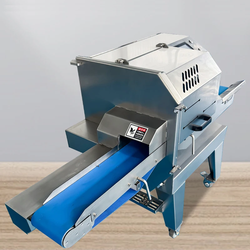 Global Commercial Stainless Steel Restaurant Bacon Sausage Beef Cooked Meat Cutter Deli Slicer Meet Cutter Machine