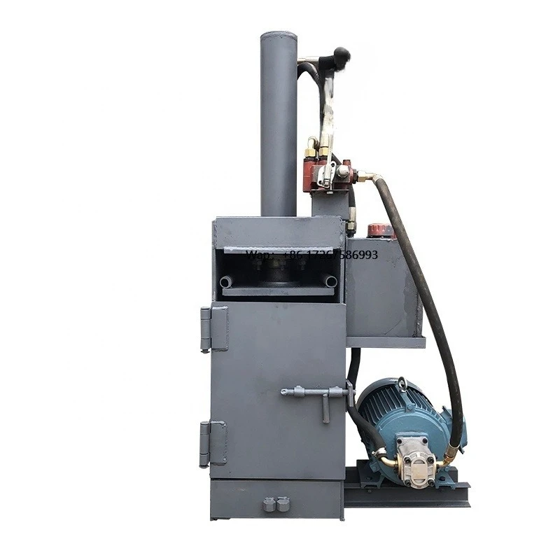 Hydraulische compressie Metalen trommelpers Stalen afgewerkte olie-trommelverdichter Hydraulische olie-trommelvervlakker