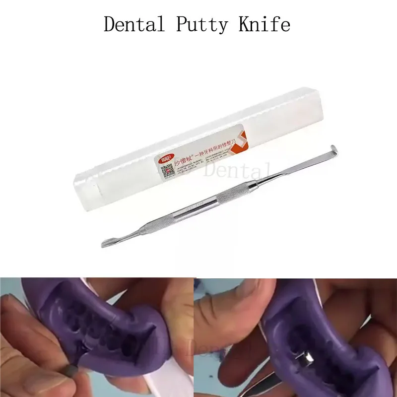 

Большой зуботехнический шпатель для силиконовой массы, восковой пасты и воска, для формовки и моделирования, зуботехнические принадлежности