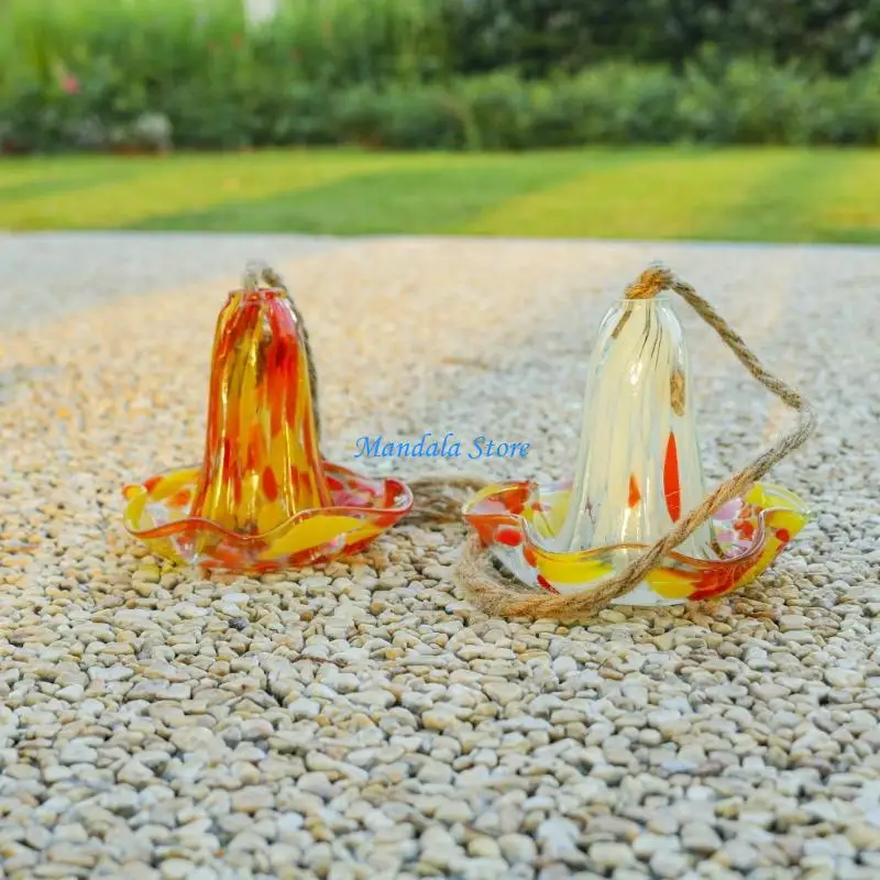 

U2JC Durability Weather Resistant Glass Hummingbird Feeder Outdoor Bird Waterer For Garden Decoration Easy to Clean Design