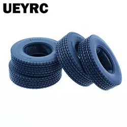 2pcs Rubber Tire 20mm/25mm Tyre for 1/14 Tamiya RC Truck Tipper SCANIA 770S VOLVO BENZ MAN TGX Car Wheel Hub Accessories