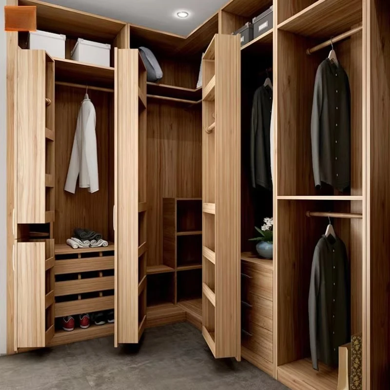 

Wood Grain Modern Design 3 Door Sliding Bedroom Simple Home Simple Wardrobe