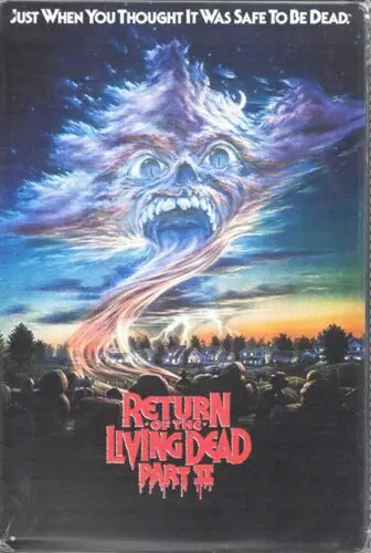 Возвращение живых мертвецов Часть II-страшный фильм Оловянная металлическая табличка